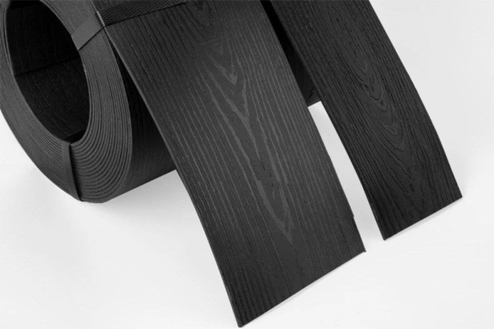 Vejos atitvaras Bradas WOOD BORDER, 130mm x 2.8mm x 10m, juodas