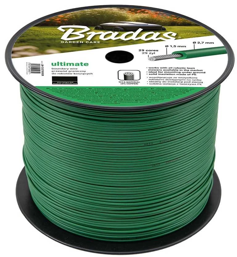 Vejos roboto kontūro laidas Bradas ULTIMATE, 2,7mm x 800m, žalias