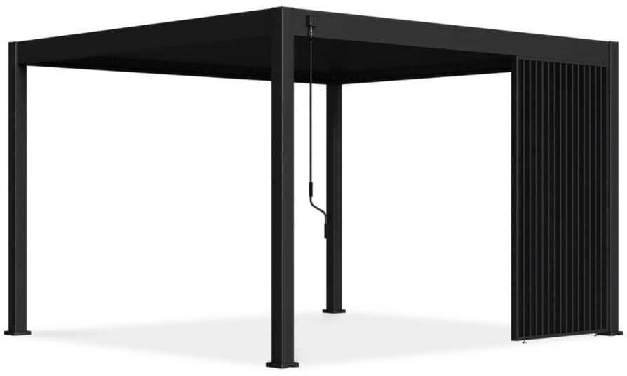 Vertikalios žaliuzės pavėsinėms Pergola ELEGANCE/DELUXE/FUSION 1.3 m, Anthracite (123.5 cm)
