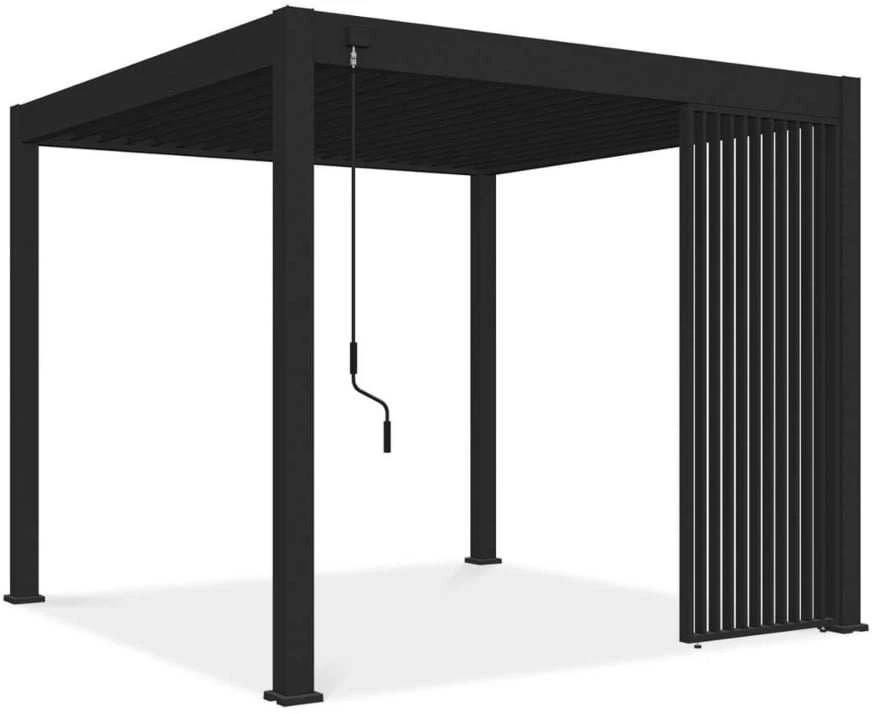 Vertikalios žaliuzės pavėsinėms Pergola ELEGANCE/DELUXE/FUSION 1 m, Anthracite (93 cm)