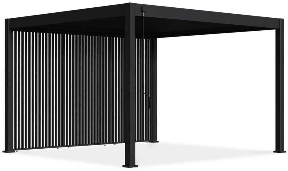 Vertikalios žaliuzės pavėsinėms Pergola ELEGANCE/DELUXE/FUSION 1.3 m, Anthracite (123.5 cm)