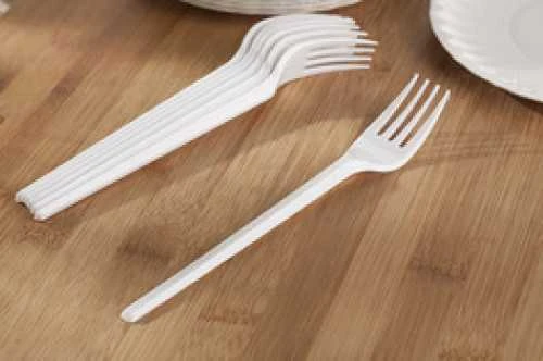 Vienkartinės plastikinės šakutės, 12 vnt.