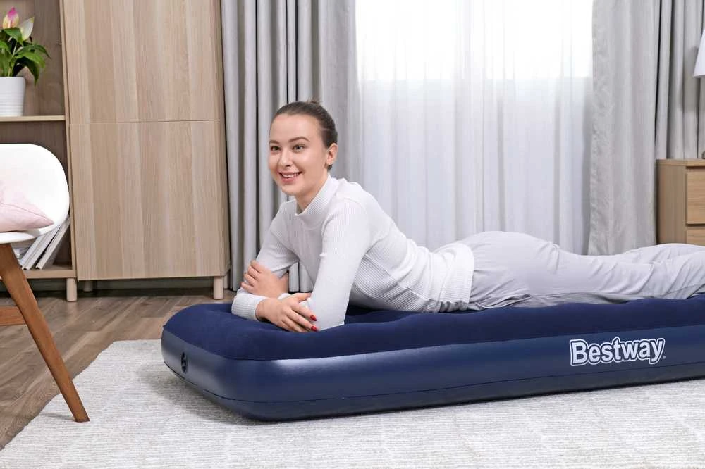 Vienvietis pripučiamas čiužinys Bestway, 185x76x22 cm