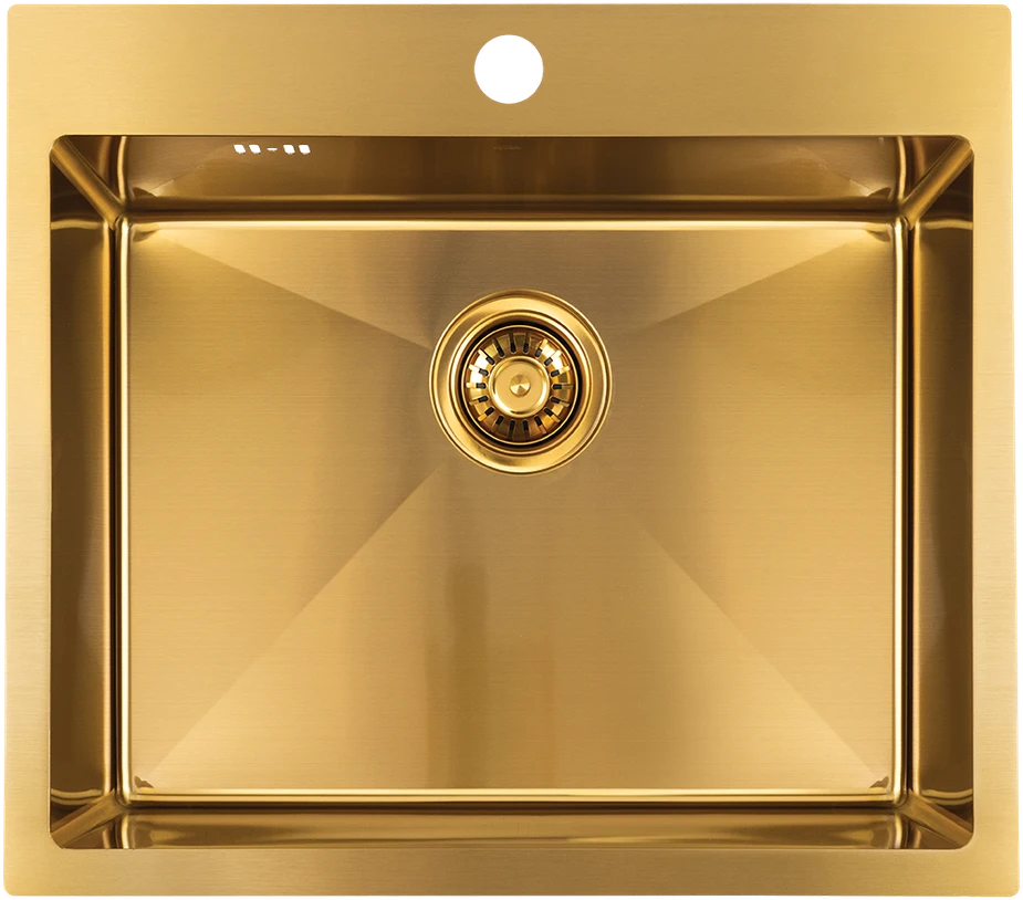 Virtuvinė plautuvė Laveo Malawi SLM_G10T, Gold