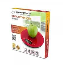 Virtuvinės svarstyklės Mango Esperanza, raudonos