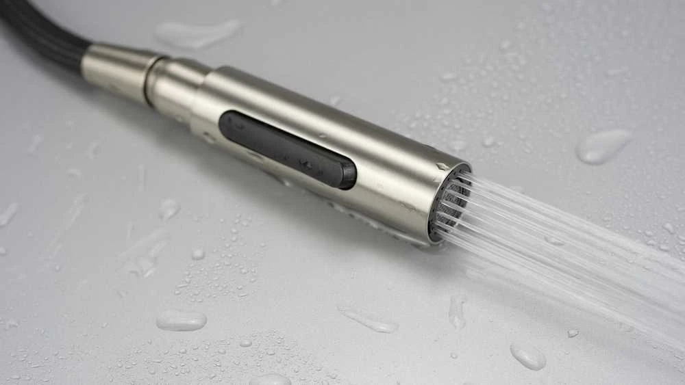 Virtuvinis maišytuvas Deante Momi BKM_F73N, Brushed steel