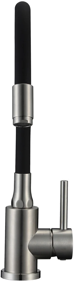Virtuvinis maišytuvas Kuchinox NAVIRA, B53_761A, Brushed steel/Juodas