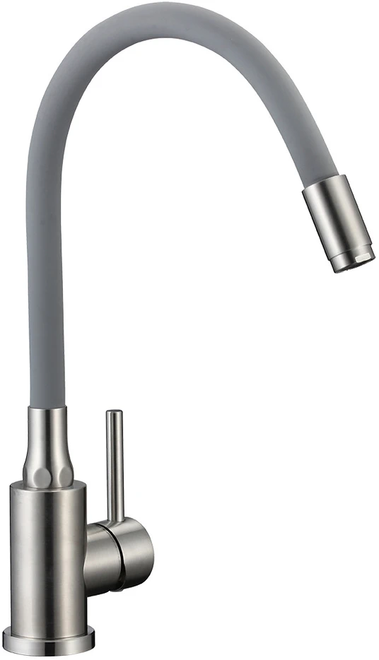 Virtuvinis maišytuvas Kuchinox NAVIRA, B53_961A, Brushed steel/Pilkas