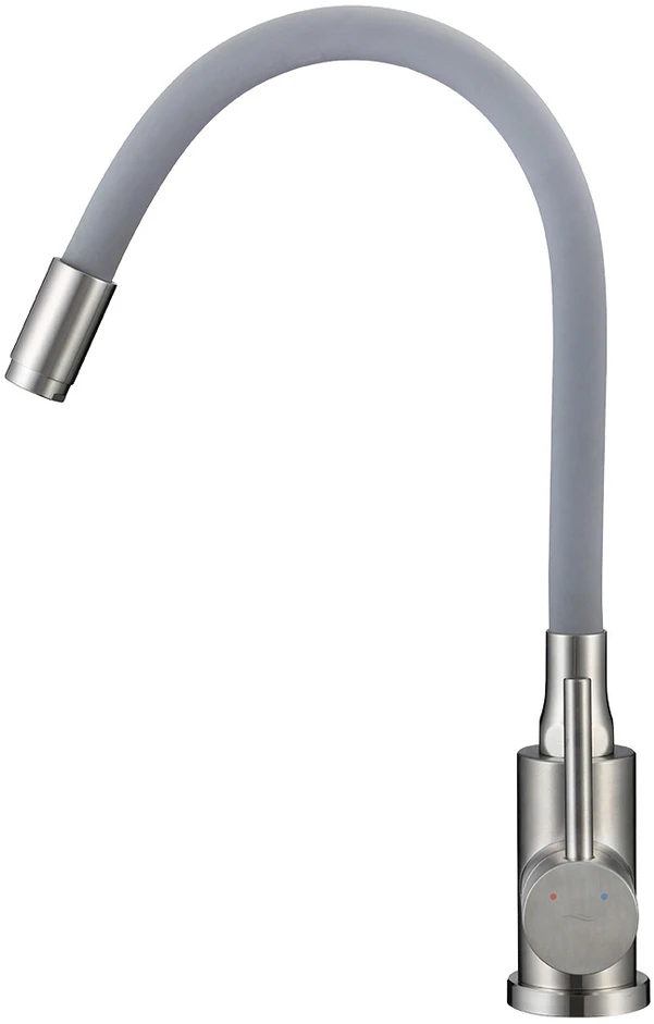 Virtuvinis maišytuvas Kuchinox NAVIRA, B53_961A, Brushed steel/Pilkas