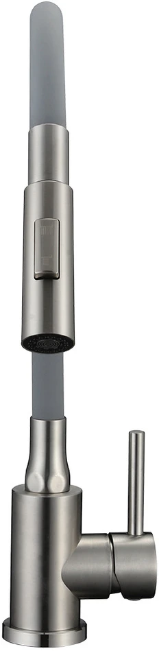 Virtuvinis maišytuvas Kuchinox VELIA, B52_962A, Brushed steel/Pilkas