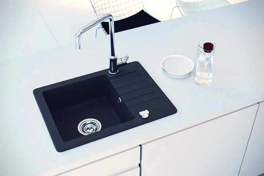 Virtuvinis maišytuvas Laveo Bona L BAB_265D, Brushed steel