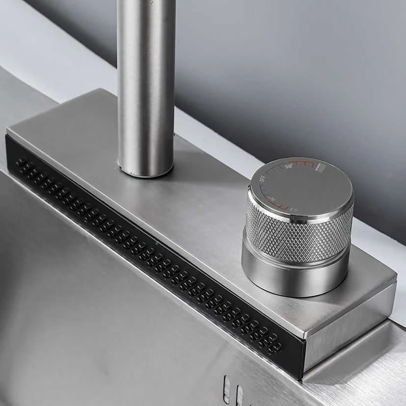 Virtuvinis maišytuvas REA Conor, Brushed Nickel
