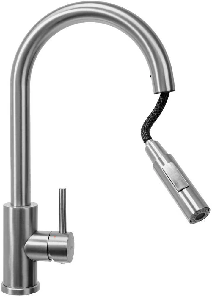 Virtuvinis maišytuvas Rea Fresh, Brushed Nickel Inox