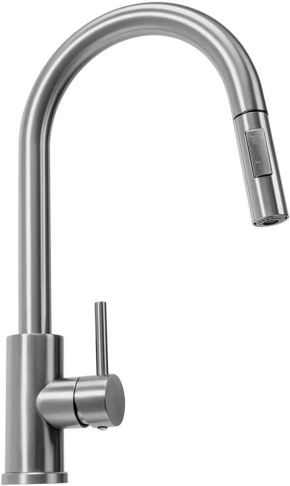 Virtuvinis maišytuvas Rea Fresh, Brushed Nickel Inox