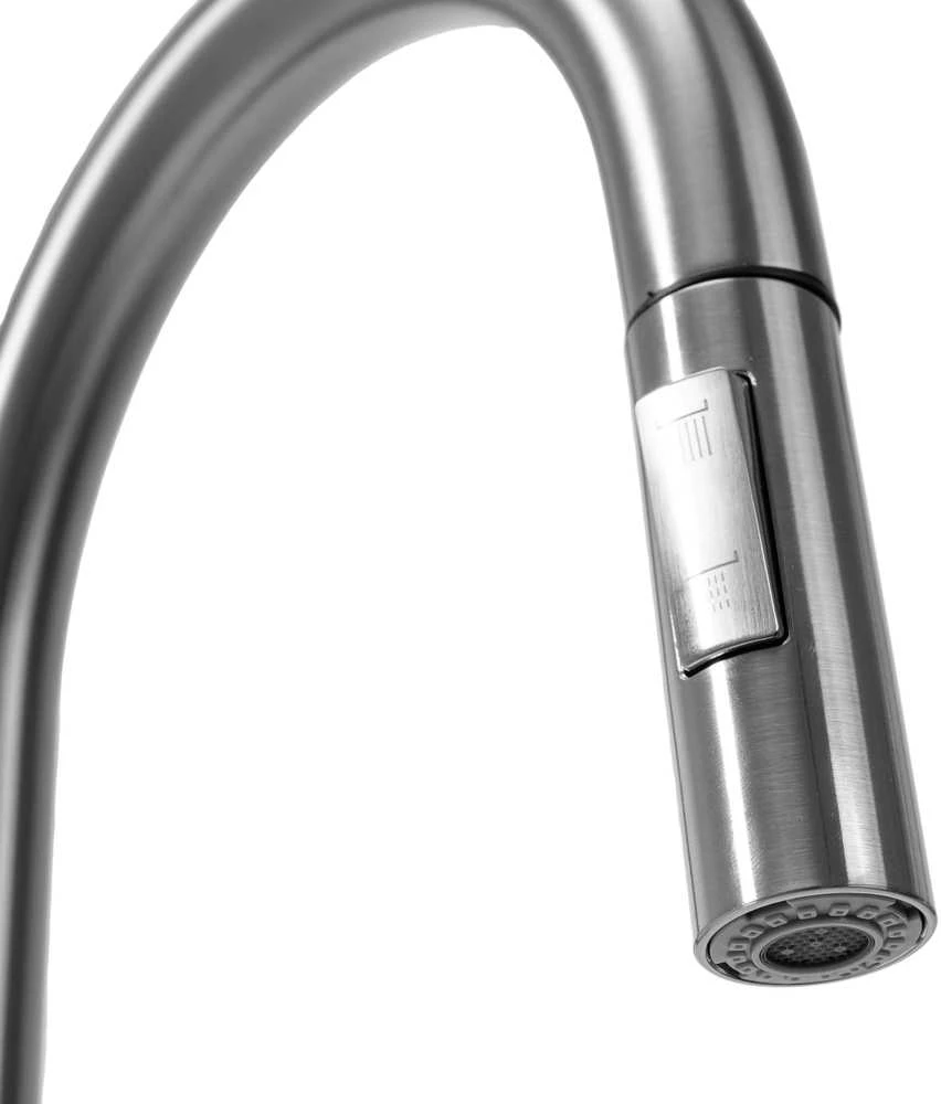 Virtuvinis maišytuvas Rea Fresh, Brushed Nickel Inox
