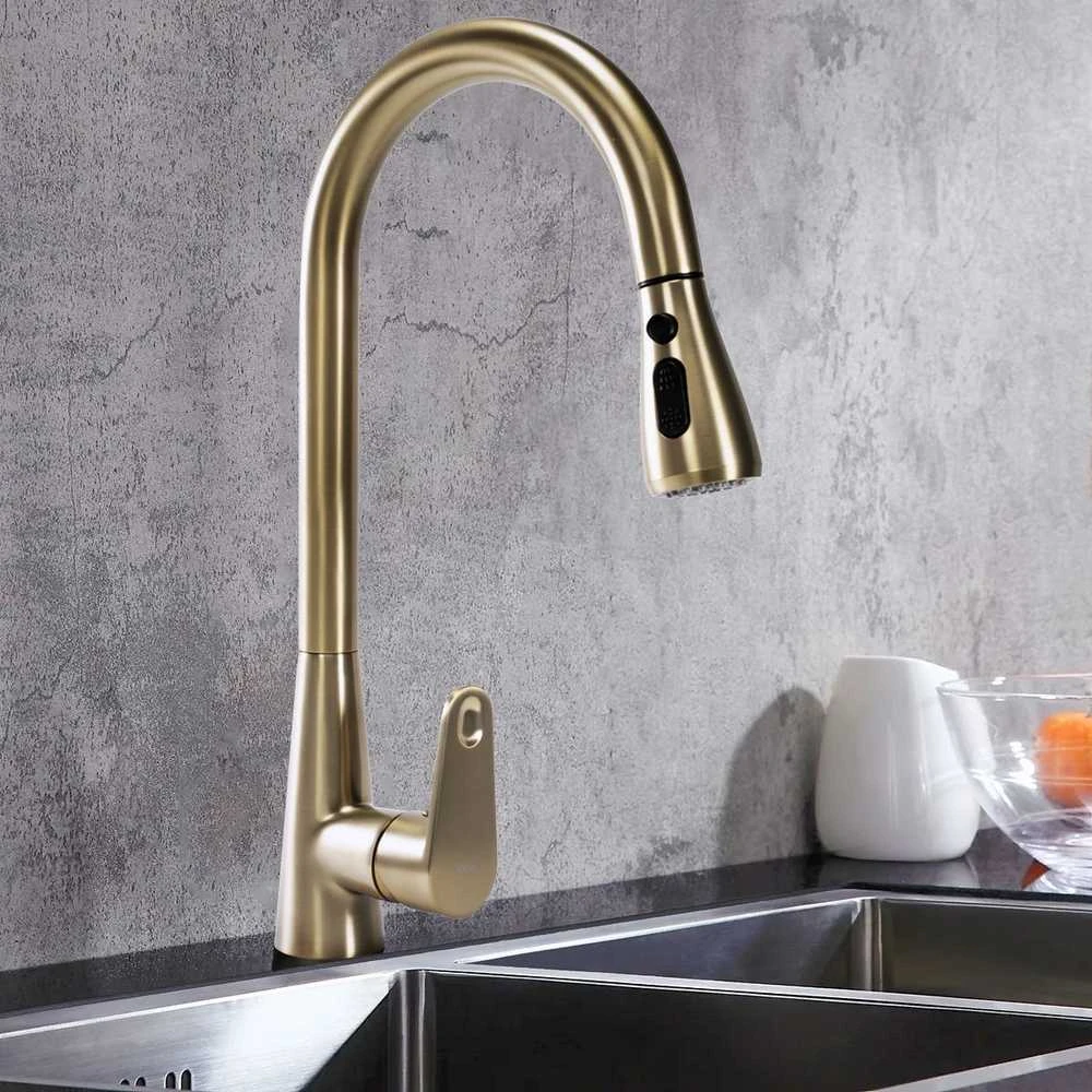 Virtuvinis maišytuvas Rea Mild, Gold