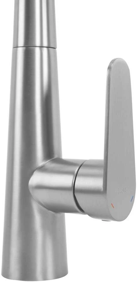 Virtuvinis maišytuvas REA Ross, Brushed Nickel Inox