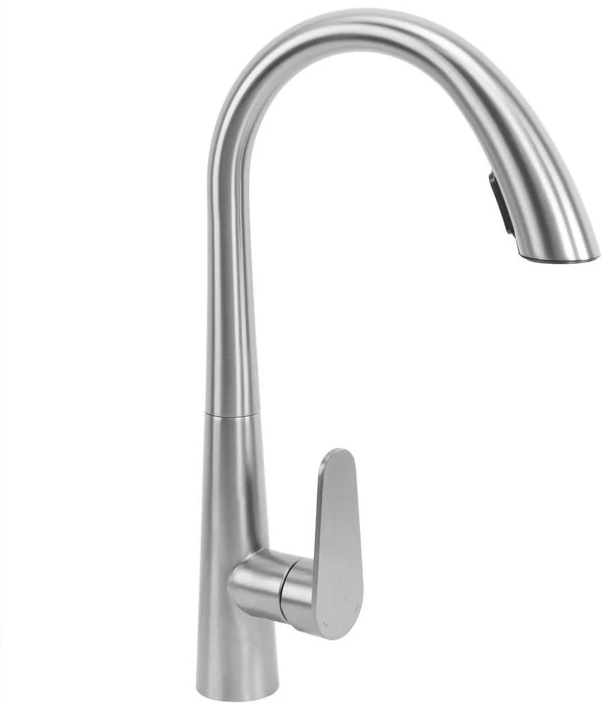 Virtuvinis maišytuvas REA Ross, Brushed Nickel Inox