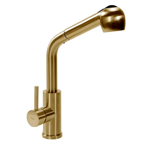 Virtuvinis maišytuvas REA Troy, Brushed Gold