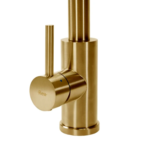 Virtuvinis maišytuvas REA Troy, Brushed Gold