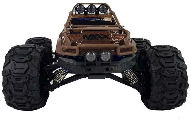 Visureigis su nuotolinio valdymo pultu, 1:18, rudas