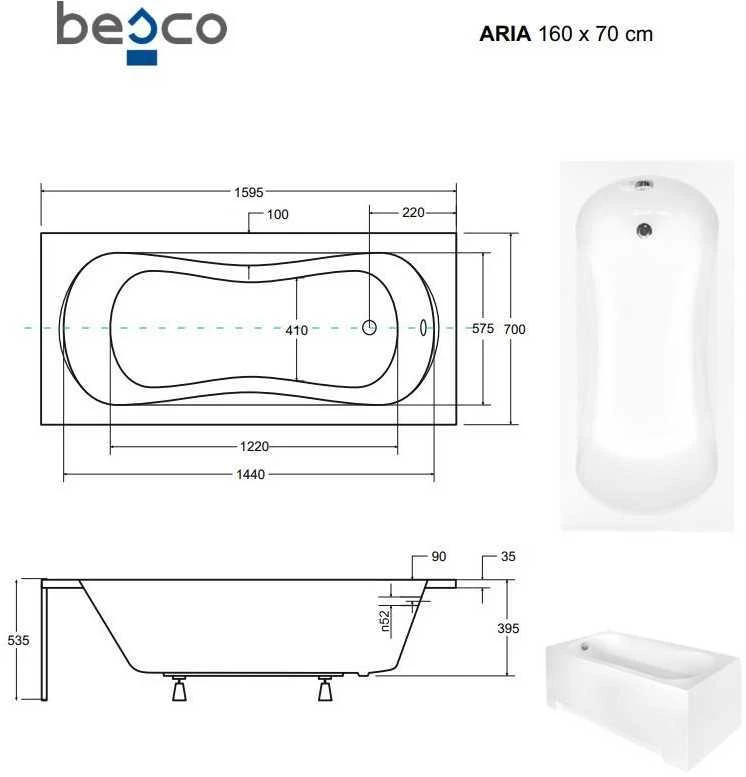 Vonia Besco Aria, 160 x 70 cm