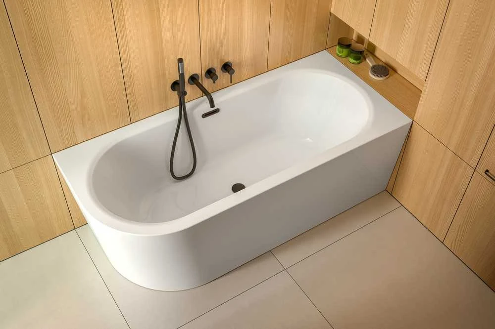 Vonia Besco Avita A-line 170, dešininė, su Klik-klak Baltas su persipylimu slim