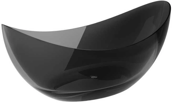 Vonia Besco Axya Carbon Pilkas, 180 x 80 cm, su juodu dangteliu