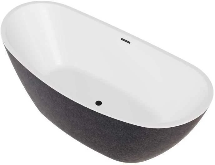 Vonia Besco Ayla Glam Graphite, 170 x 80 cm, su juodais dangteliais