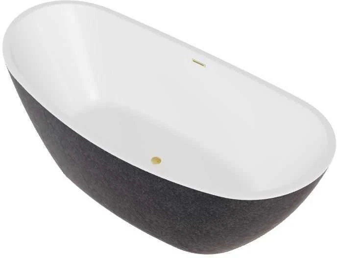Vonia Besco Ayla Glam Graphite, 170 x 80 cm, su auksiniais dangteliais