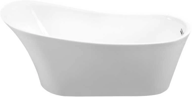 Vonia Besco Calima, 170 x 74 cm, su chrome sifonu su persipylimu