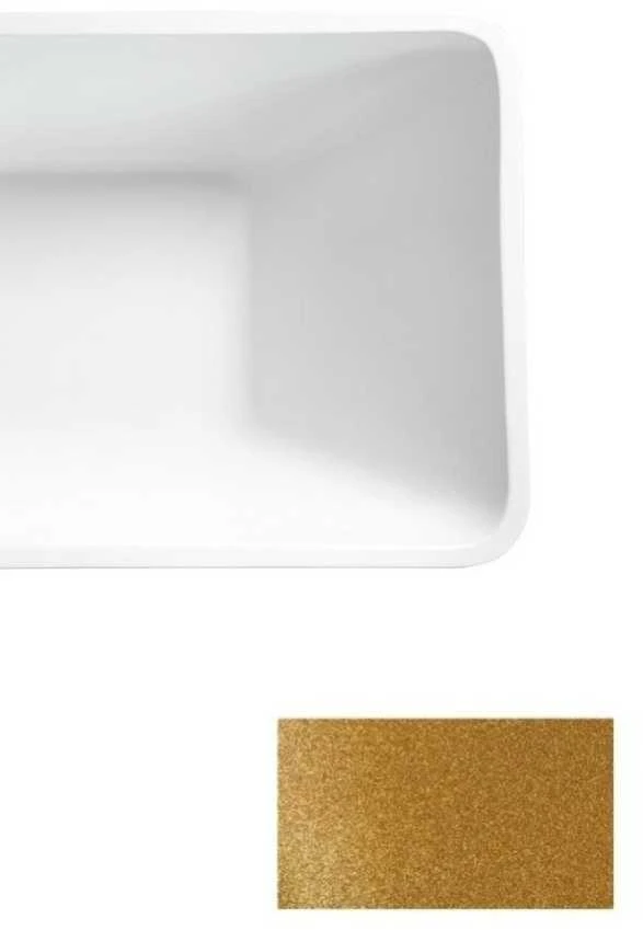Vonia Besco Evita Glam Gold, 160 x 80 cm, su baltais dangteliais