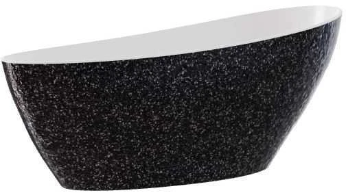 Vonia Besco Keya Glam Graphite, 165 x 70 cm, su Klik-klak Chrome