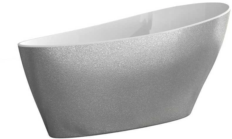 Vonia Besco Keya Glam Sidabrinis, 165 x 70 cm, su Klik-klak Chrome