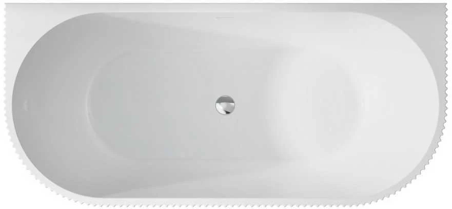 Vonia Besco Leya, 150 x 75 cm, su chrome sifonu