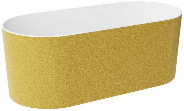 Vonia Besco Lova Glam Gold, 160 x 74 cm, su klik-klak chrome