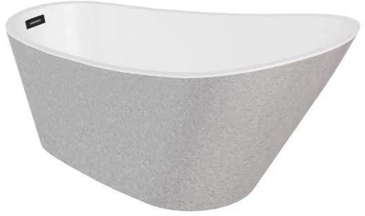 Vonia Besco Melody Glam Sidabrinis, 170 x 80 cm, su grafito spalvos dangteliais