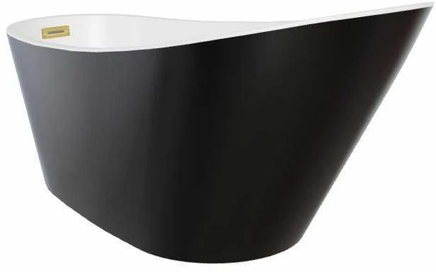 Vonia Besco Melody Juodas&Baltas, 150 x 80 cm, su auksiniais dangteliais