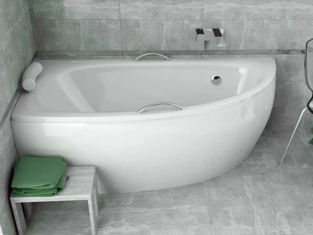 Vonia Besco Milena Premium, 150 x 70 cm, kairinė, su rankenėlėmis ir pagalvėle