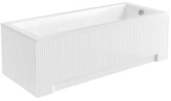 Vonia Besco Modern, 180 x 80 cm, su rifliuota balta apdaila