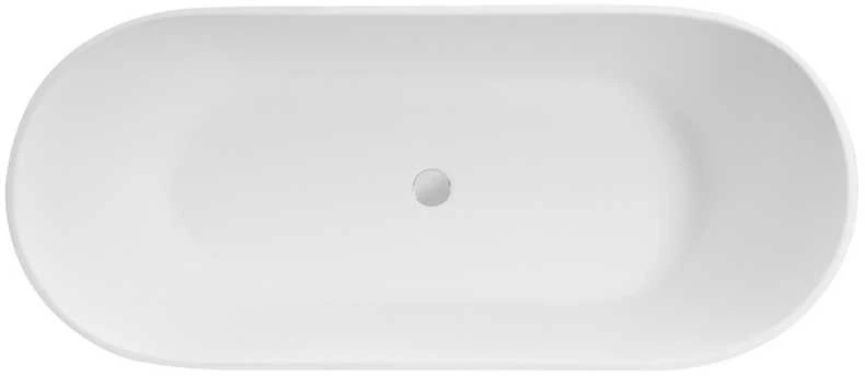 Vonia Besco Moya Juodas&Baltas Matt, 160 x 70 cm (su Klik-klak Chrome)