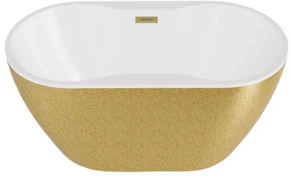 Vonia Besco Navia Glam Gold, 140 x 75 cm, su auksiniais dangteliais