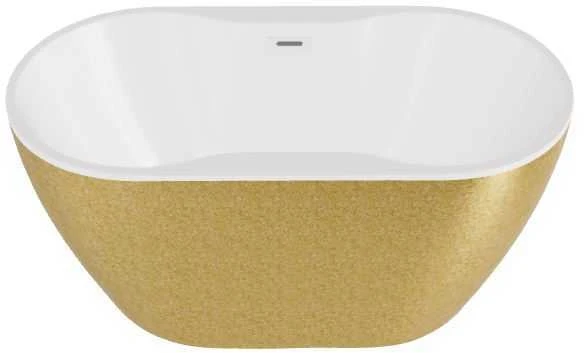 Vonia Besco Navia Glam Gold, 140 x 75 cm, su baltais dangteliais