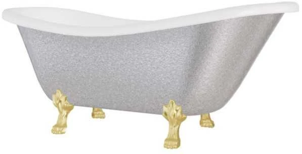 Vonia Besco Otylia Glam 160, Sidabrinis+Gold (be sifono, be persipylimo skylės)