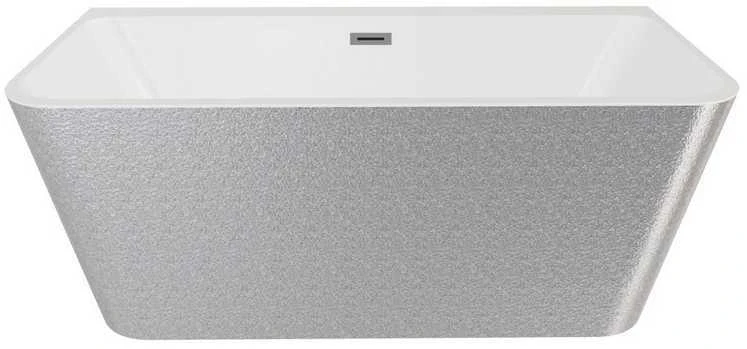 Vonia Besco Varya Glam Sidabrinis, 170 x 80 cm, su chrome sifonu