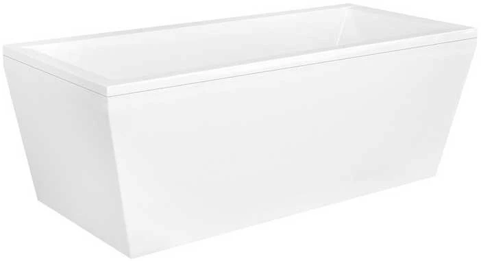 Vonia Besco Vena, 170 x 75 cm, su chrome sifonu su persipylimu slim