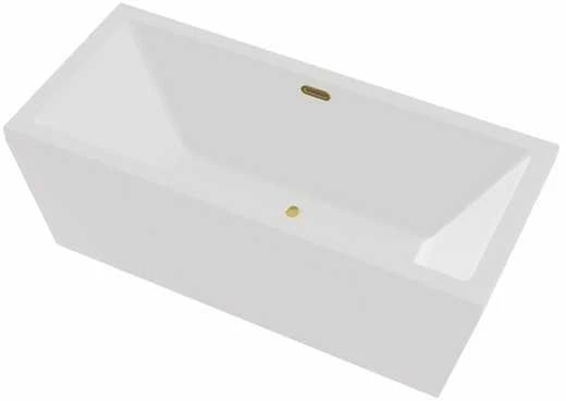 Vonia Besco Vera, 170 x 75 cm, su sifonu su persipylimu slim auksiniu