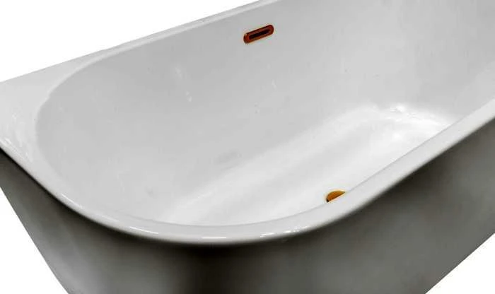 Vonia Besco Vica New 150, su Klik-klak Baltas su persipylimu slim