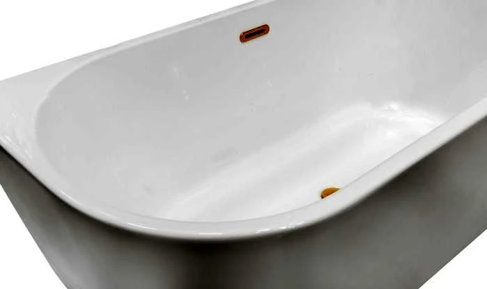 Vonia Besco Vica New 150, su Klik-klak Baltas su persipylimu slim