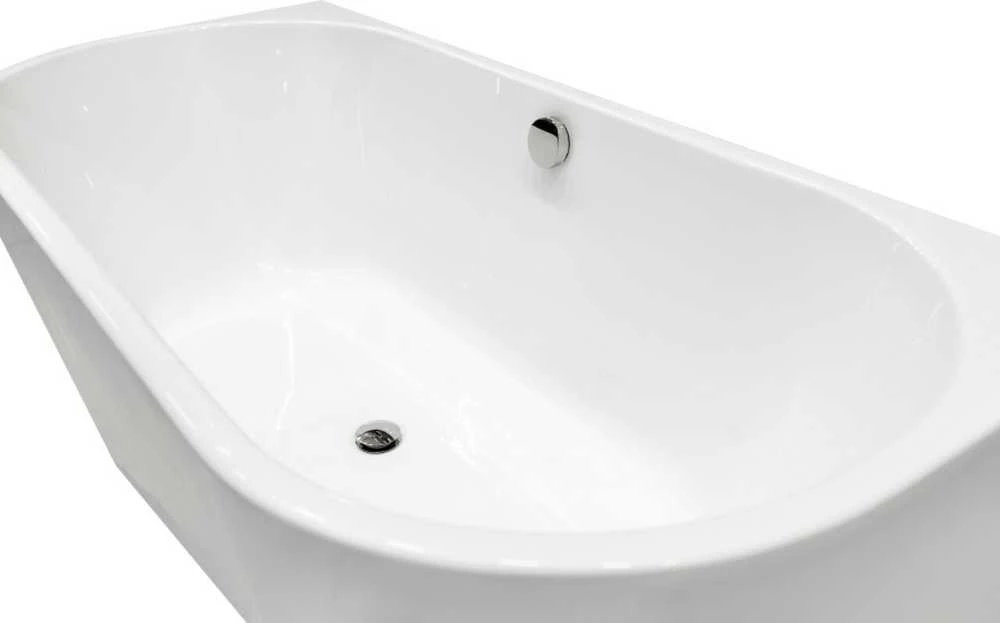 Vonia Besco Vica New 170, su Baltas sifonu su pripildymo funkcija